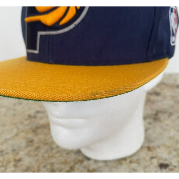Mitchell & Ness Nostalgia Co. Indiana Pacers Adult Snapback Hat - Picture 6 of 9